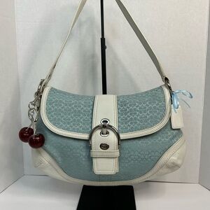 Vintage Coach Light Blue soho